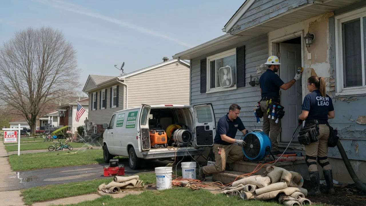 Flood Cleanup in South Park, PA near me